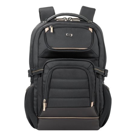 SOLO Backpack for Laptop 12-1/2"x7-1/2"x18", Black PRO742-4